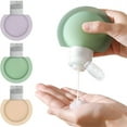 thumbnail image 1 of Travel Toiletry Bottles Set 3Pcs Lightweight Refillable Silicone Containers Leakproof Squeezable 90ml Travel For Shampoo Conditioner Lotion Body Wash, 1 of 6