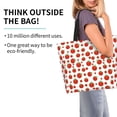 thumbnail image 2 of Disketp Hand Drawn Tomatoes Bolsa Tote Estampada para Mujer, Bolso de Hombro y de Mano para Compras y Viajes, 2 of 8