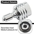 thumbnail image 1 of Scuba Diving BCD Male to Female 9/16-18 UNF for Regulator Adaptor Quick Release, 1 of 11