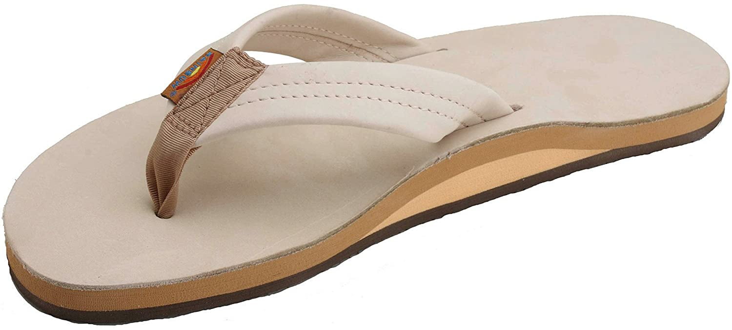Rainbow Sandals 301ALTS Classic Mocha Single Layer Flip Flop Men's sizes S-XXXL! 