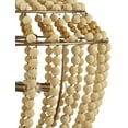 thumbnail image 6 of Currey And Company 9000-1231 Penelope 6 Light 27" Wide Beaded Empire Chandelier - Beige /, 6 of 6