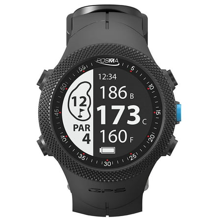 POSMA GB3 High Quality Golf Triathlon Sport GPS Watch - Range Finder - Running Cycling Swimming Smart GPS (Best Fitbit For Running And Cycling)
