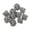 White, variant on AOOOWER 10Pcs 5 Colors Multifaceted Dice d10 Polyhedral TRPG Games Dice Set Board Game
