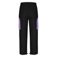 thumbnail image 7 of DeHolifer Men Pants Plus Size Solid Color Casual Outdoor Straight Leg Fitness Cargo Pants with Multiple Pockets Black XL, 7 of 7