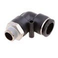 thumbnail image 3 of Conector Rápido Del Codo Del Hilo Del Varón De 5pcs Empuje En El Accesorio - Negro DPL-L16-03 Sunnimix Conector de codo de rosca macho, 3 of 8