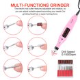 thumbnail image 3 of Taladro Eléctrico Para Uñas, Máquina De Manicura, Pulidor De Uñas Eléctrico, Limador De Manicura Usb, Lijadora, Kit De Pulidor De Uñas Advancent CE003055-02, 3 of 5