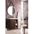 thumbnail image 3 of James Martin Vanities E110V24GWWG Alicante 24" Wall Mounted Single Basin Poplar Vanity Set, 3 of 7