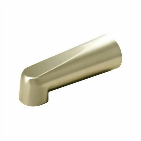 Proflo PFTS33 6-1/2' Non-Diverting Tub Spout, Brushed Nickel