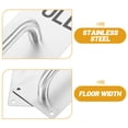 thumbnail image 3 of BESTYASH 1Set Stainless Steel Door Plates for Internal Doors Push Pull Handle for Home and Commercial Use, 3 of 8