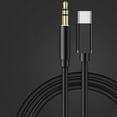 thumbnail image 3 of USB C to 3.5mm Audio Aux Jack Cable (3ft), Type C to 3.5mm Headphone Car Stereo Cord Compatible with iPhone Samsung Galaxy, 3 of 5