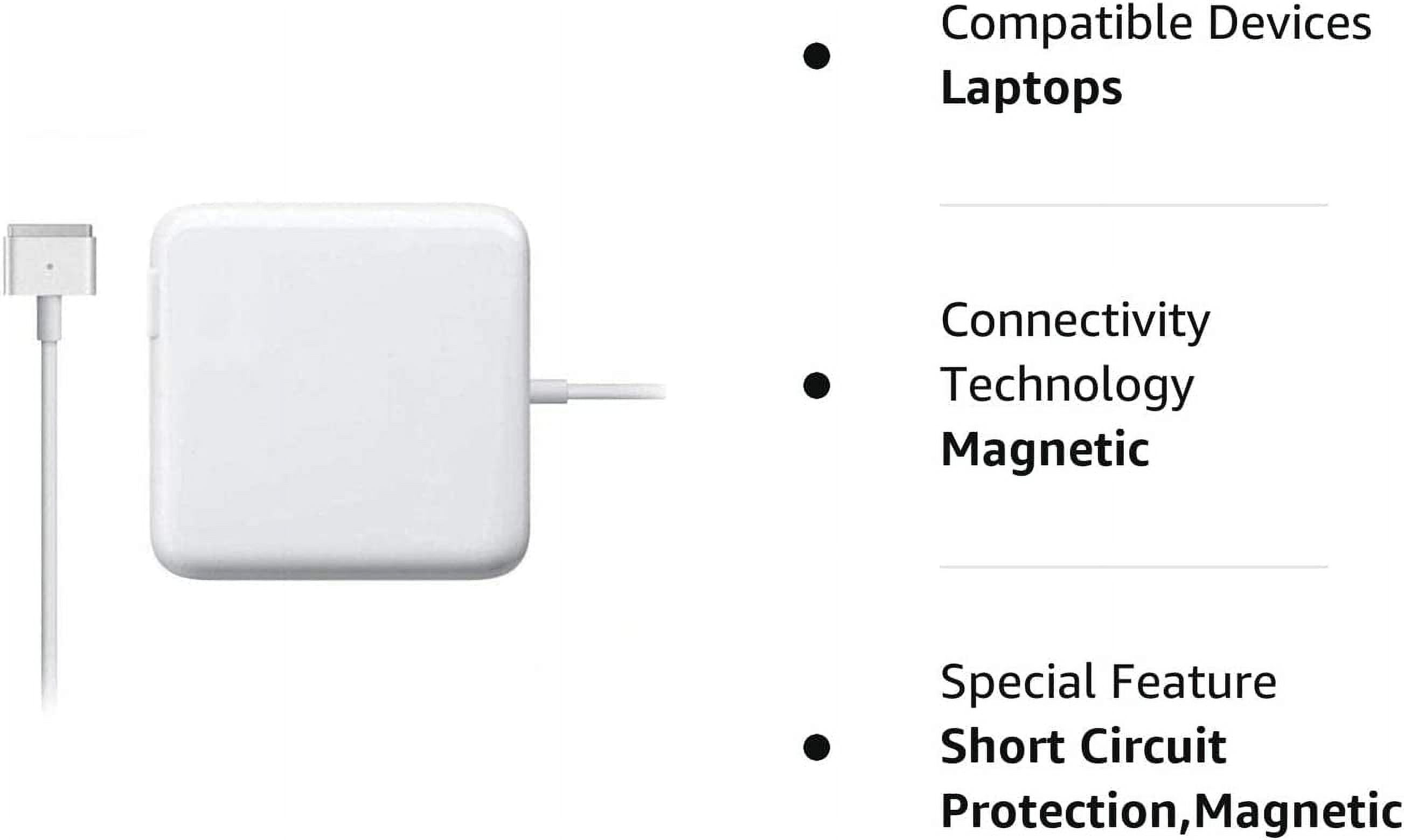  Mac Book Pro Charger, AC 85w Magnetic T-Tip Power Adapter  Charger Compatible with MacBook Pro 17/15/13 Inch (Retina, 2012-2015) :  Electronics