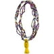 thumbnail image 1 of Collar Rosario Santa Muerte Amarillo Ritualizada, 1 of 4