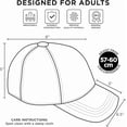 thumbnail image 5 of Harry Potter Hat, Baseball Cap Ravenclaw, Slytherin, Gryffindor, Hufflepuff Hat for Men and Women, 5 of 6