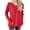 Red#1, variant on Viikei Sweatshirts for Women Plus Size,Oversized Tshirts for Women Solid Workout Sweatshirts Basic Long Sleeve Shirt Classic V-Neck Tops Blue S