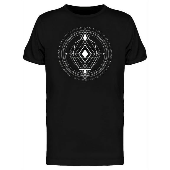 Sacred Figures Geomety Graphic T-Shirt Men -Image by Shutterstock, Male Small