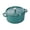 Turquoise, variant on Staub Cast Iron 4-qt Round Cocotte - Graphite Grey