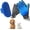 Gloves + Brush, variant on NVNAN Pet Hair Removal Glove for Dogs & Cats, 2-in-1 Deshedding Brush & Massage Mitt - Grooming Gloves for Shedding Control, Bathing and Washing, Safe for Short/Long Hair Pets 2-Pack (Blue)