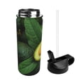 thumbnail image 2 of Yiaed Fresh Avocados Print Water Bottle with Straw Lid, Stainless Steel Double Wall Insulated Water Bottle | Leak-Proof and Spill-Proof Water Bottle, 2 of 8
