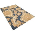 thumbnail image 5 of Rugsotic Carpets Hand Tufted Wool Eco-Friendly Area Rugs - 8'x11', Rectangle, Charcoal, Modern Contemporary Design, High Pile Handmade Anti Skid Rugs for Living Room, Bed Room (K00151), 5 of 6
