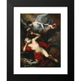 thumbnail image 2 of Giovanni Battista Langetti 19x24 Black Modern Framed Museum Art Print Titled - The Vision of Saint Jerome (C. 1660), 2 of 5