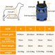 thumbnail image 2 of Mochila para mascotas, mochila ajustable para mascotas, bolsa de viaje para perros, transportador para mascotas con diseño ventilado (M, amarillo claro), 2 of 5