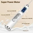 thumbnail image 3 of Handheld Milk Frother USB Rechargeable, 2 Heads Electric Whisk Foam Maker, 3 Speeds Detachable Stainless Steel Whisk Drink Mixer Foam Mini Blender for Coffee,Lattes,Cappuccino,Hot Chocolate,Egg,White, 3 of 7
