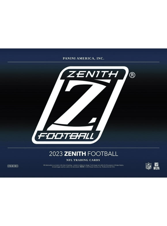2023 Panini Zenith Football Mega Box Trading Cards