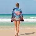 thumbnail image 4 of Flag Of The United States Beach Towel, Microfiber Beach TowelsAbsorbent, Compact, Beach Blanket, Lightweight Towel for The Swimming, 4 of 7