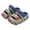 Grey, variant on Kids Clogs Boys Toddler Dinosaur on Slide Garden Shoes Cartoon Beach Pool Kids Clog Sandals Slippers Water Clogs