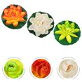 thumbnail image 1 of unbranded 3Ud De Flores De Loto Artificiales En Colores Surtidos Para Piscinas Y Acuarios, 1 of 6