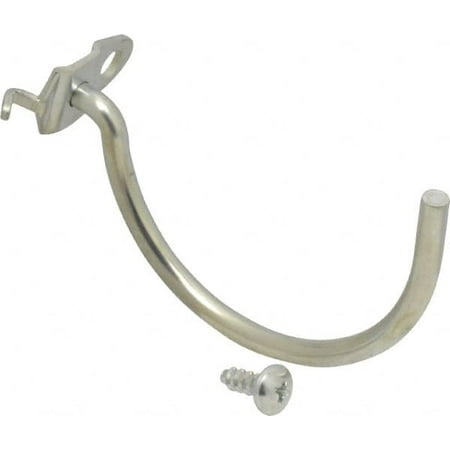 

Triton 3 ID 1/4 Diam 3-3/4 Long Curved Pegboard Hook