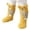 Yellow, variant on Funny Fuzzy Slipper Socks for Kids, Cute Novelty Soft Cozy Winter Warm Home Sleeping Socks, Fun Gift for Children