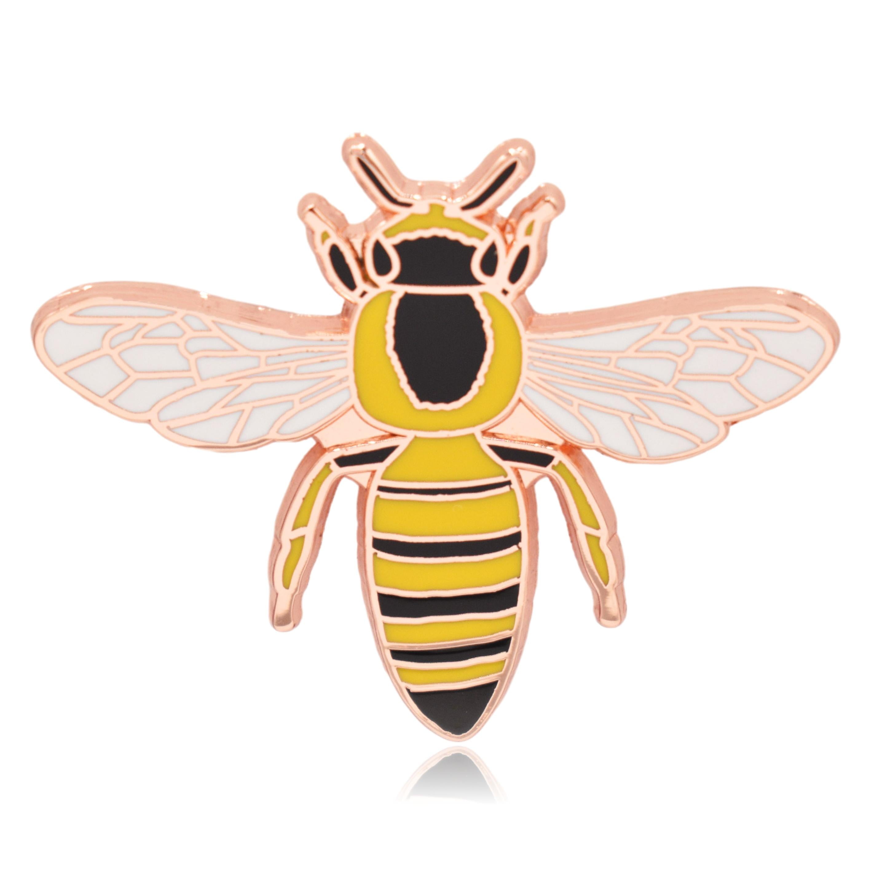 Honey Bee Hard Enamel Pin