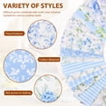 thumbnail image 4 of Threns 126Pcs Quilting Cotton Fabric Squares Sheets, Patchwork Cotton Fabric Sets, Multi-Color Printed Craft Fabric for DIY Sewing Scrapbooking Quilting Craft Patchwork,5" x 5", 4 of 8