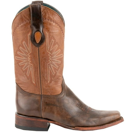 

Ferrini Mens Santa Fe Square Toe Casual Boots Mid Calf