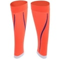thumbnail image 2 of 1 par compresión pantorrilla soporte pierna mangas calcetines deportes sin pies medias de protección l/xl, 2 of 8
