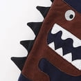 thumbnail image 6 of SonxaHe Toddler Boys Pants Dinosaur Embroidery Stretch Waist Jogger Sweatpants Kids Outerwear Athletic Fall Pants Blue,Sized 4-5, 6 of 7