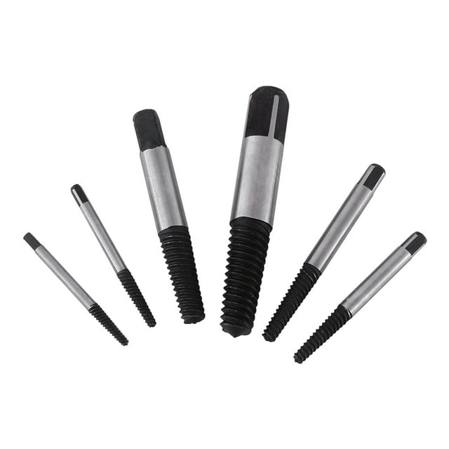 Extractores de tornillos, 12 piezas Práctica broca rota Diseño a prueba de futuro