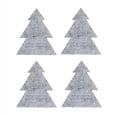 thumbnail image 2 of Soporte Para Cubiertos De Árbol De Navidad Fieltro Bolsa De Cubiertos De Navidad Decoración De Mesa De Navidad Decoración De Cena De Fiesta De Vacaciones 4 Uds Vogacara HA038699-00, 2 of 6