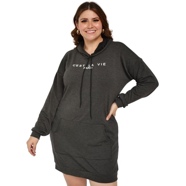 Vestido deportivo Roman Fashion / Tallas Extras 8024 (Gris) gris 38 Roman Fashion V-GR-8024-GRIS