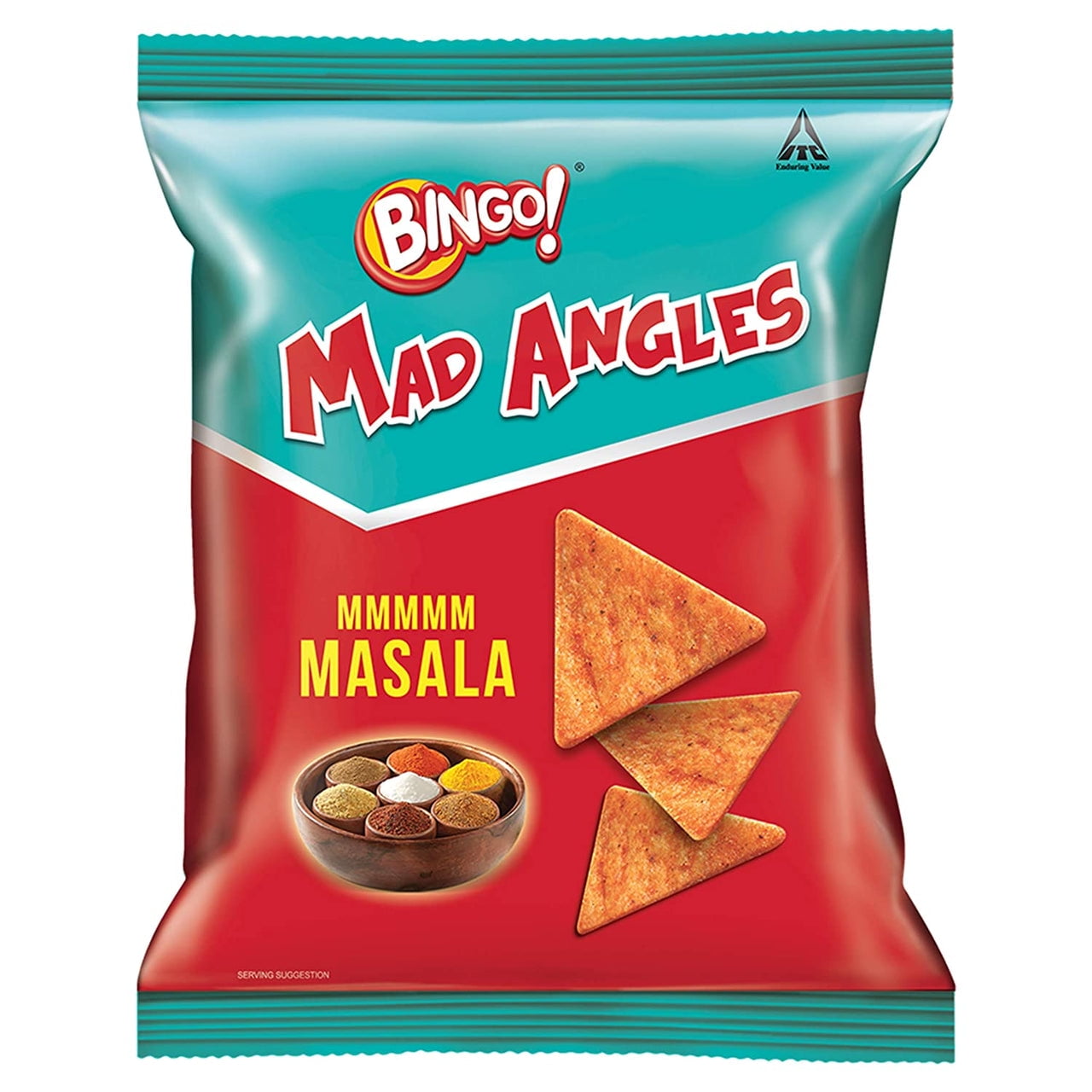 ITC SUNFEAST MAD ANGLES MMMMM MASALA 140G TRIANGLE CHIPS WITH BOLD INDIAN MASALA