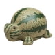 thumbnail image 5 of Estatua de tortuga, decoración de té de arcilla púrpura, escultura de tortuga, figura de pequeña para sala de estar, armario, escritori perfecl Figuras de tortugas, 5 of 8