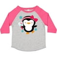thumbnail image 3 of Inktastic Penguin Girl Snowflakes Girls Toddler T-Shirt, 3 of 5