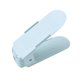 thumbnail image 1 of Zapatero ajustable innovador soporte para zapatos de almacenamiento de doble capa soporte para zapatos que ahorra espacio para el dormitorio del hogar azul cielo, 1 of 1