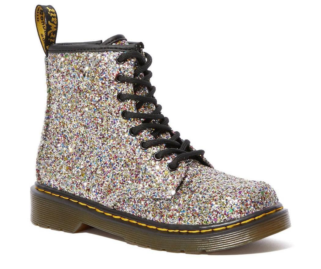 Dr. Martens - Girls' Dr. Martens 1460 Glitter Boot Junior - Walmart.com - Walmart.com