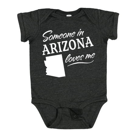 

Inktastic Someone in Arizona Loves Me Boys or Girls Baby Bodysuit