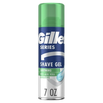 Gillette Series Soothing Shave Gel for Men with Aloe Vera, 7 oz