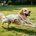 thumbnail image 4 of Pets Dog Cooling Vest with Ice Pack Evaporation Cool Harness Adjustable Summer Shirt Pet Jacket for Hot Weather Fit Large Medium Small Dogs, 4 of 6