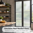 Reeded Glass Window Film, 35.4