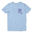 thumbnail image 2 of Disney Lilo & Stitch Original 626 Crest Graphic Style Men's T Shirt (Light Blue, S-XXXL), 2 of 4